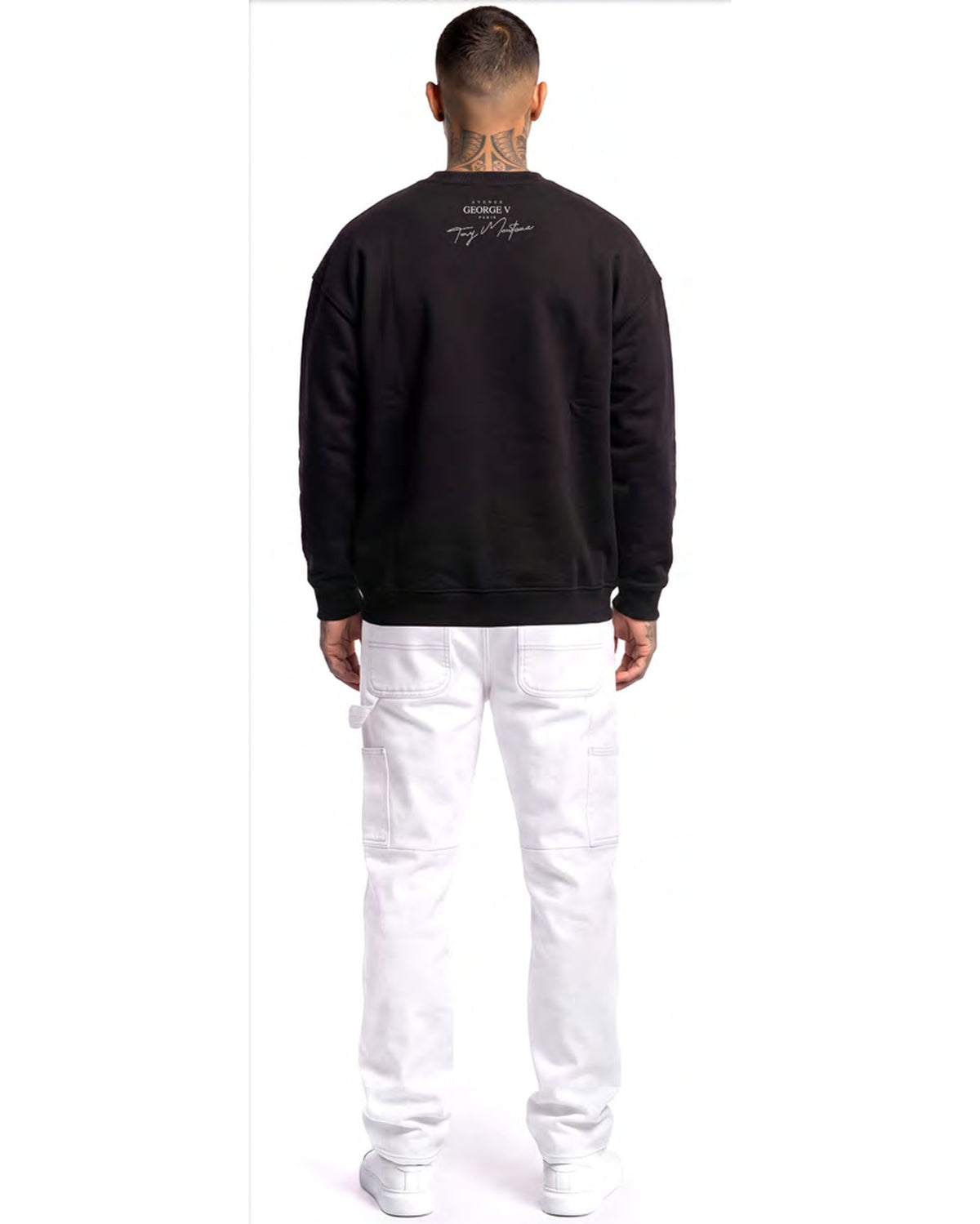 Sweatshirt Scarface — Noir, dos