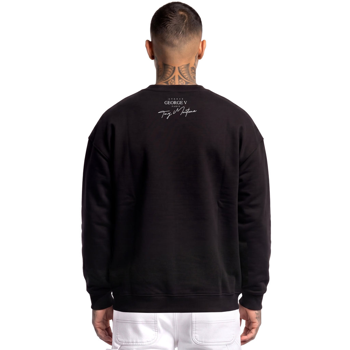 Sweatshirt Scarface — Noir, dos