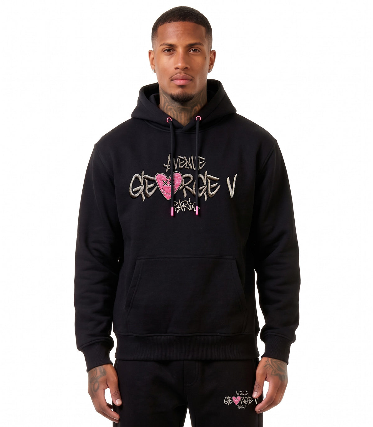 Ensemble Graffiti Heart — Noir, détail