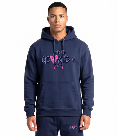 Ensemble Graffiti Heart — Marine, détail