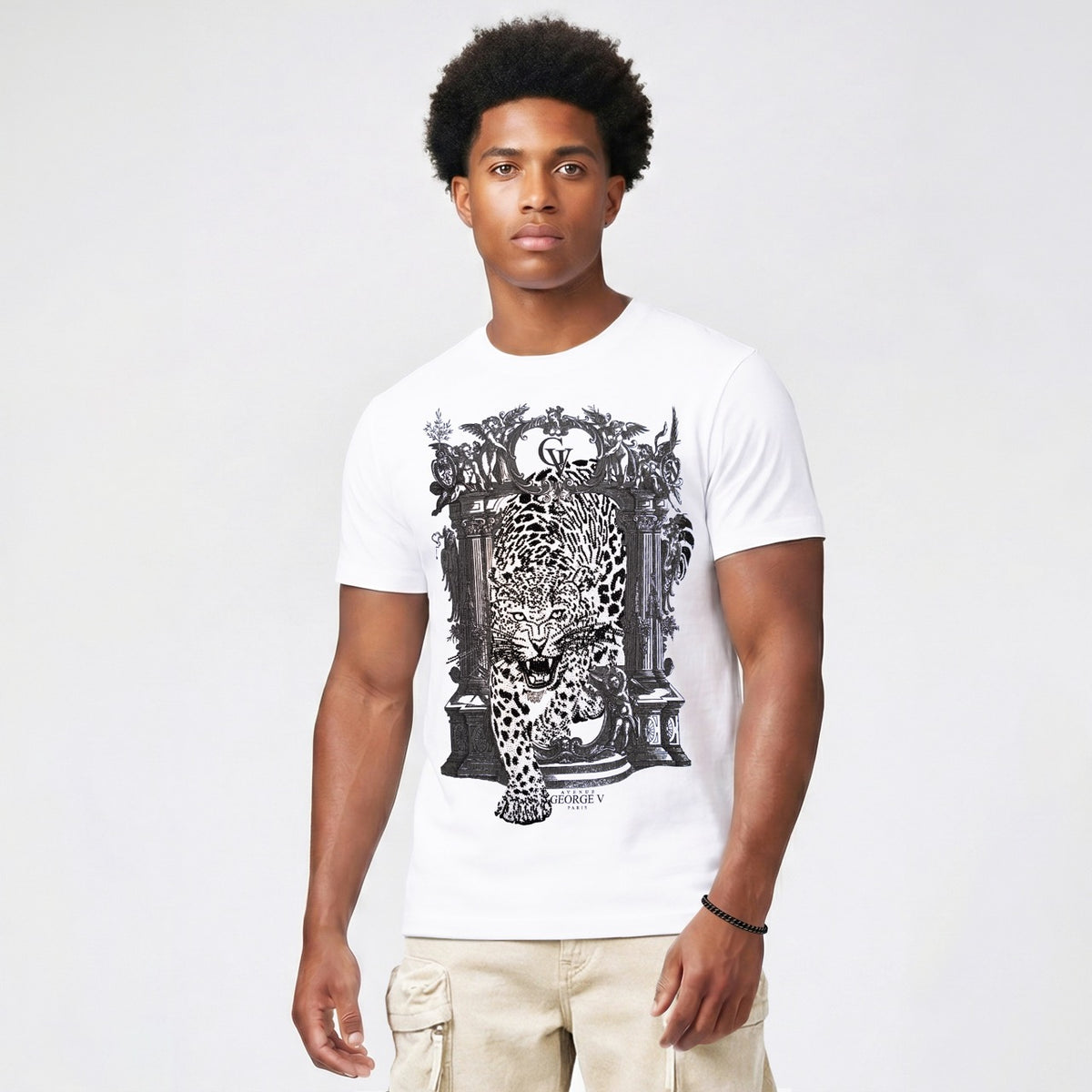 Camiseta Leopard Baroque