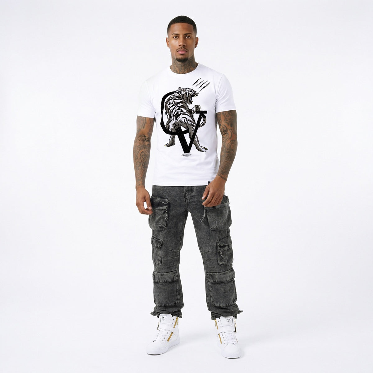Camiseta Tiger Scratch