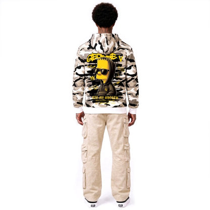 Camo Bart Hoodie