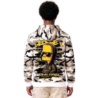 Camo Bart Hoodie