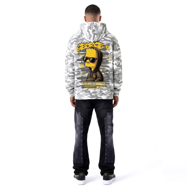 Camo Bart Hoodie