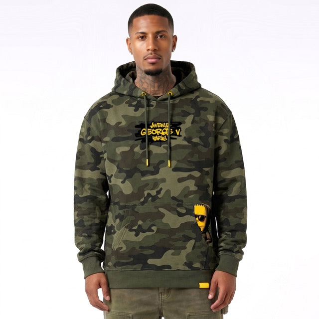 Camo Bart Hoodie