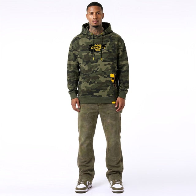 Camo Bart Hoodie