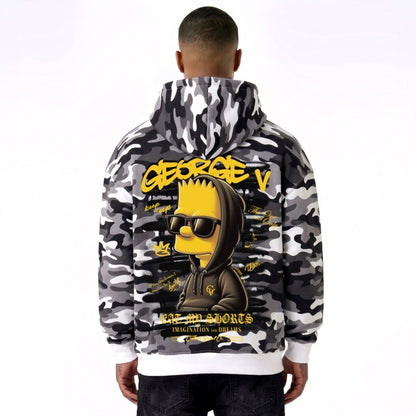 Camo Bart Hoodie