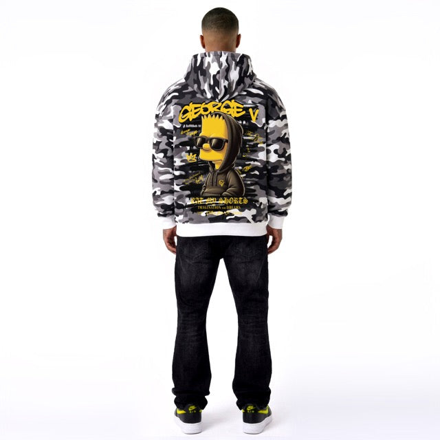 Camo Bart Hoodie