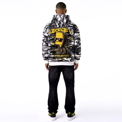 Camo Bart Hoodie
