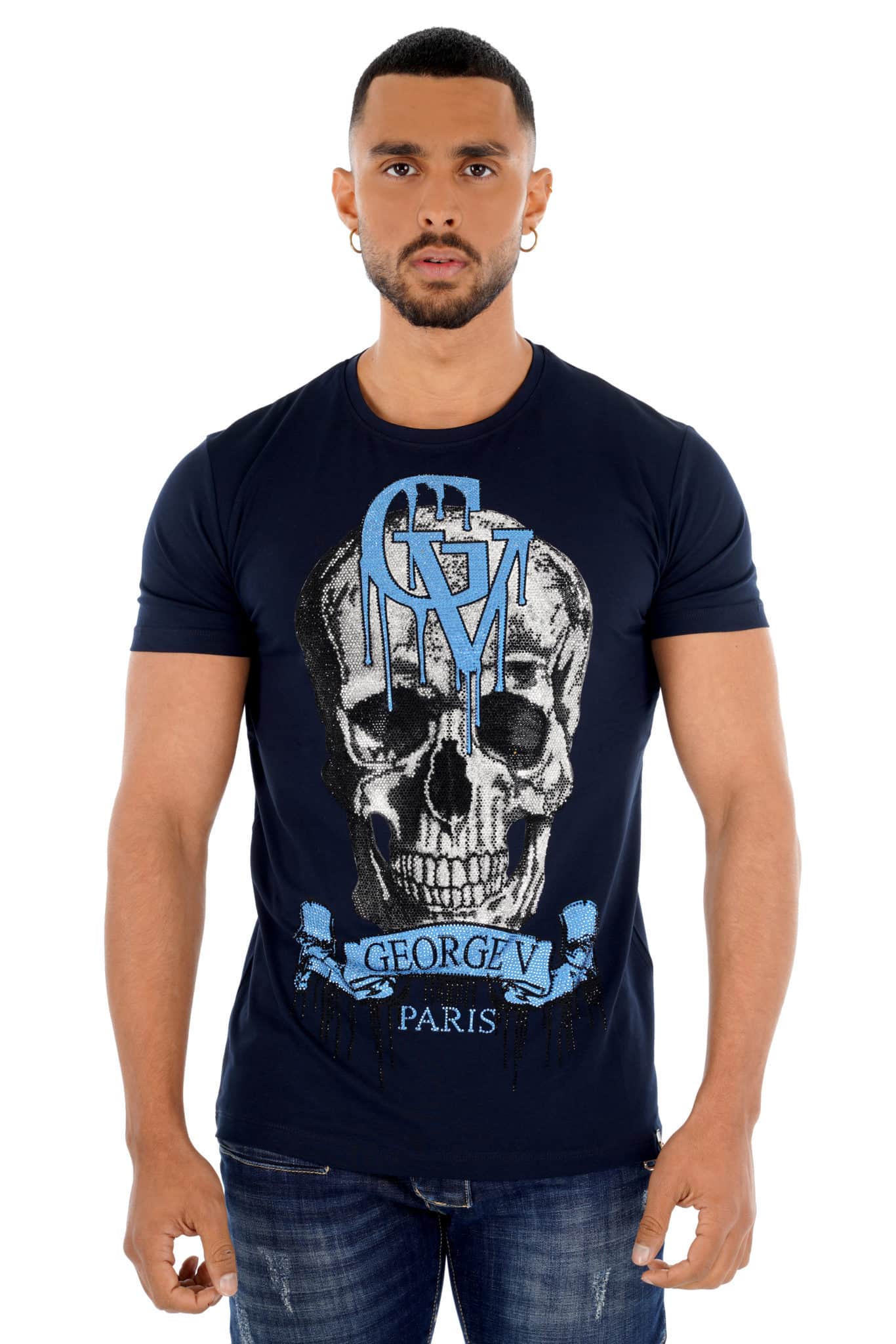 T-shirt Streetwear George V GV CRANEStrass