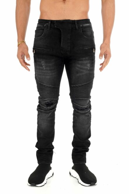 GV Regular Black Streetwear Jeans