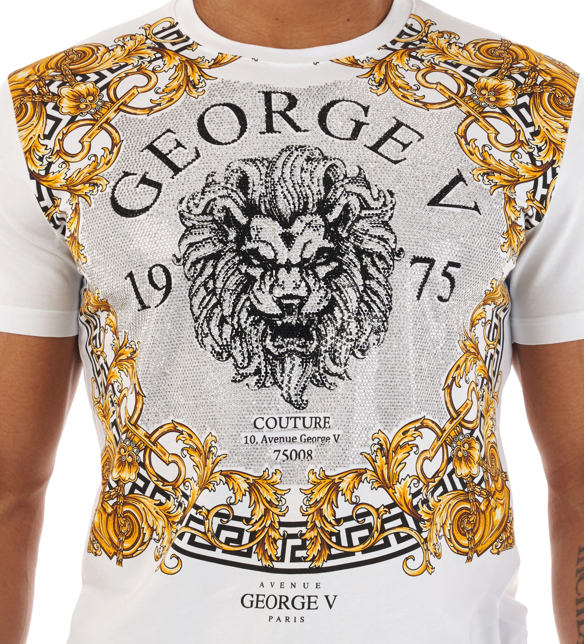 T-shirt GV baroque lion